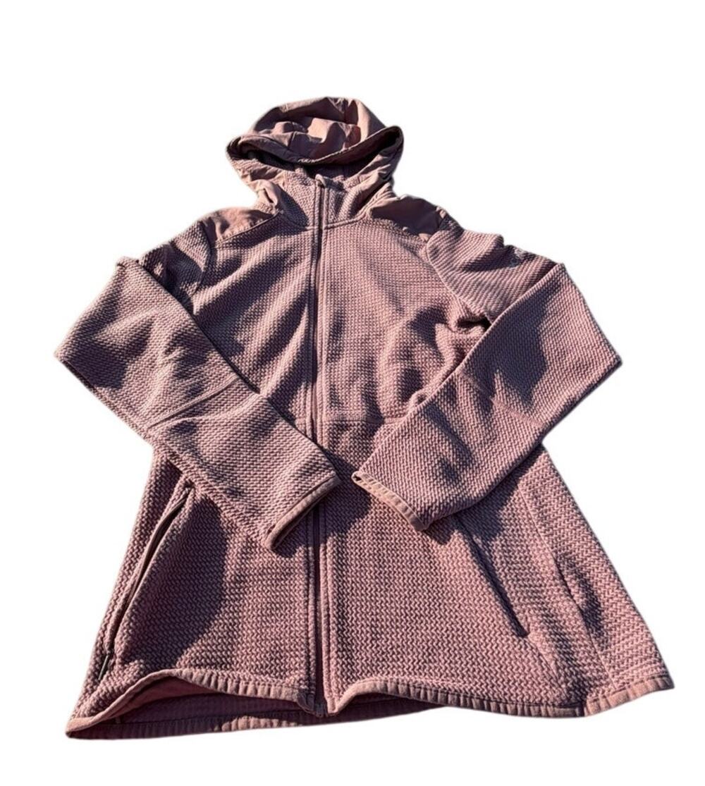 Columbia Waffle Knit Jacket - Mauve - Size Small